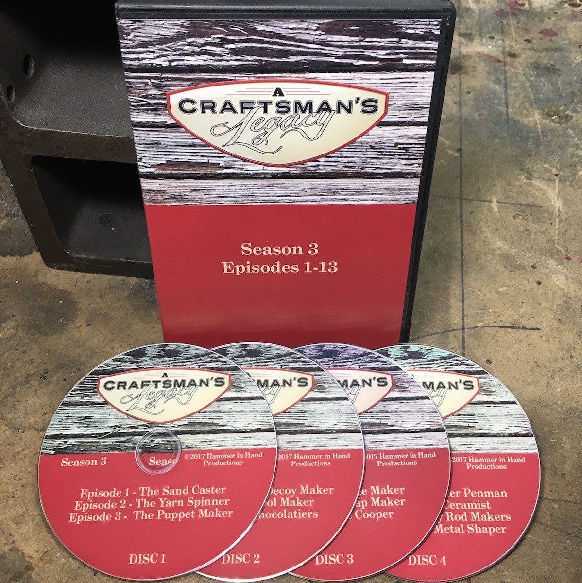 A Craftsman's Legacy, Season 3 DVD Set