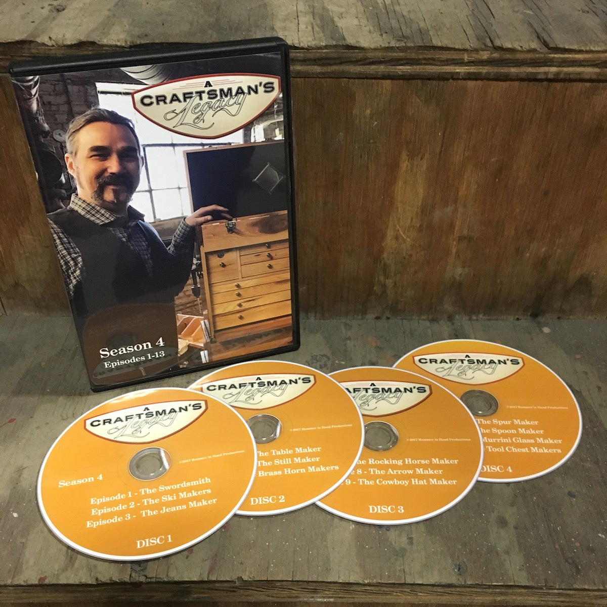 A Craftsman's Legacy, Season 4 DVD Set